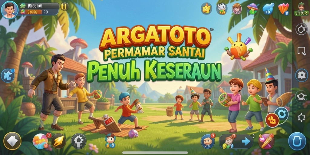 Tampilan gameplay menarik yang menunjukkan keseruan ARGATOTO.