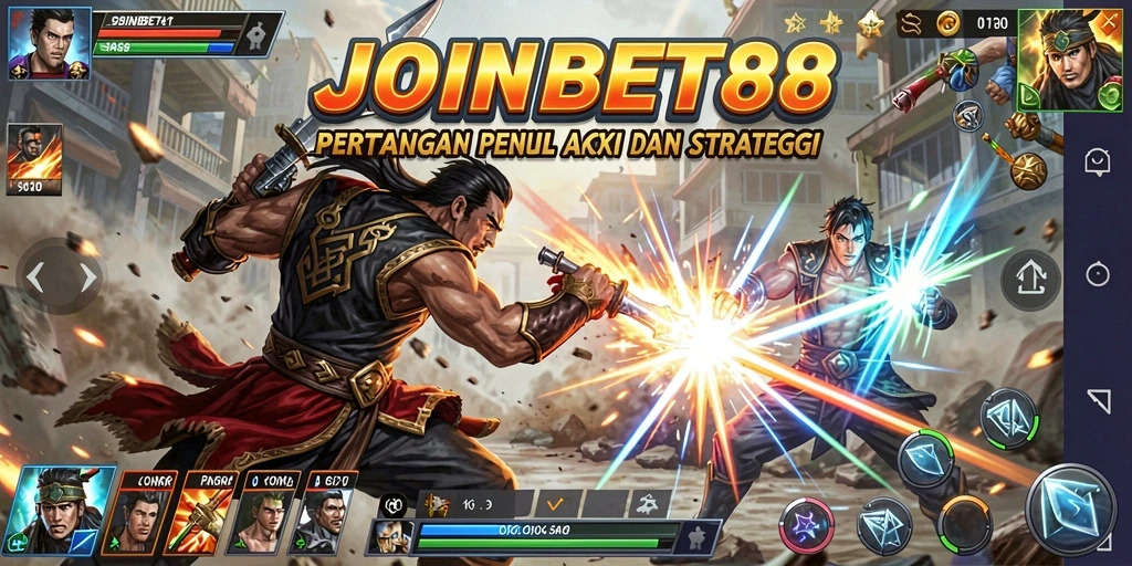 Tampilan gameplay di JOINBET88 saat pertarungan seru.