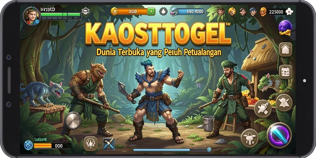 Gameplay seru di dunia terbuka KAOSTOGEL.